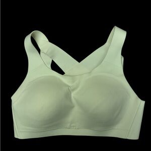 Lululemon Athletica Cream Cross-Back Sports Bra